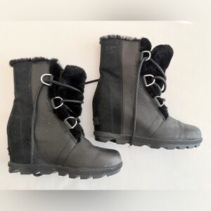 Sorel Black Winter Boots